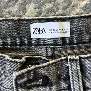 Zara Dark Jean Shorts